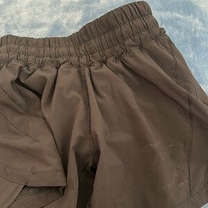 Black lulu lemon shorts